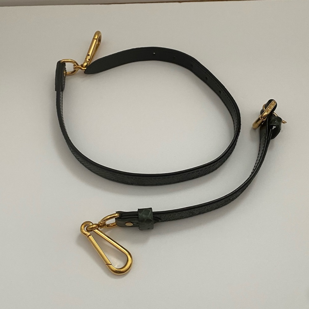 Louis Vuitton exotic shoulder strap (snake)